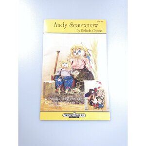 Andy And Amber Scarecrow By Belinda Crouse Wood Tummy Series Pattern Booklet